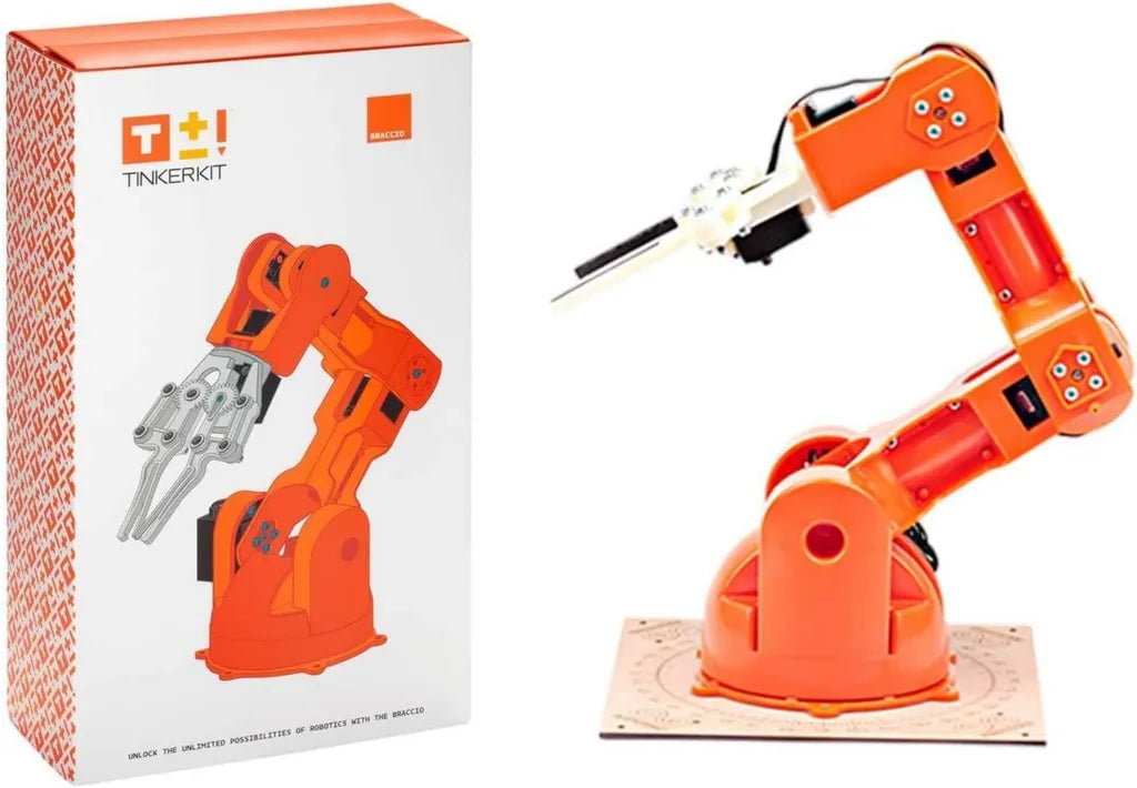 Kit Arduino Tinkerkit Braccio Robot - Impara Robotica e Programmazione con Braccio Robotico Completo