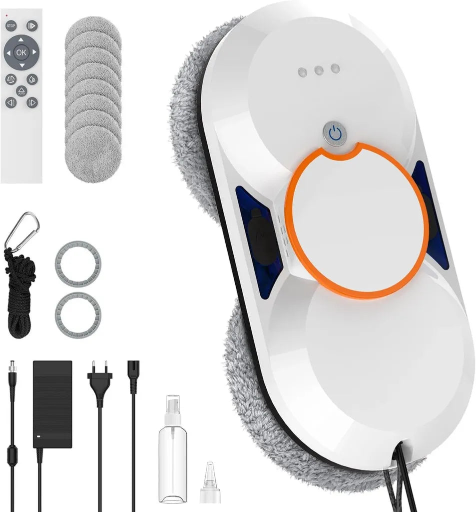Robot Lavavetri IERAKOR 5600Pa con Spruzzo Doppio e Navigazione Smart