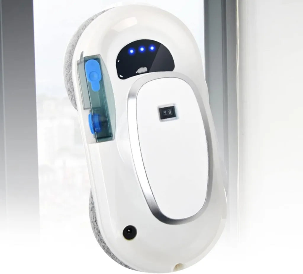 Robot Lavavetri Intelligente con Telecomando per Finestre Alte, Uso Esterno e Interno