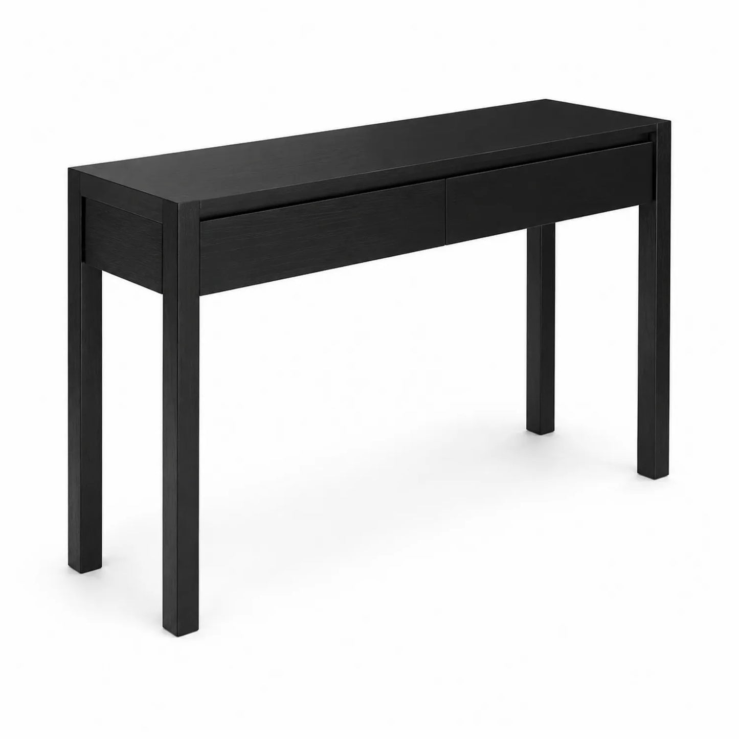 Consolle in legno nera 120x35x80 cm