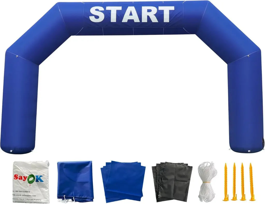 Arco Gonfiabile per Eventi Sportivi - Blu