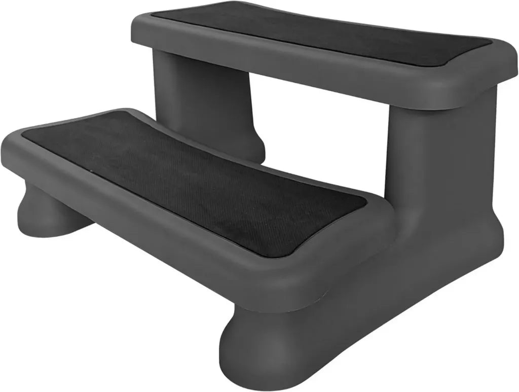 Scala Antiscivolo per Vasca Idromassaggio, 2 Gradini, Portatile 40x72x52 cm