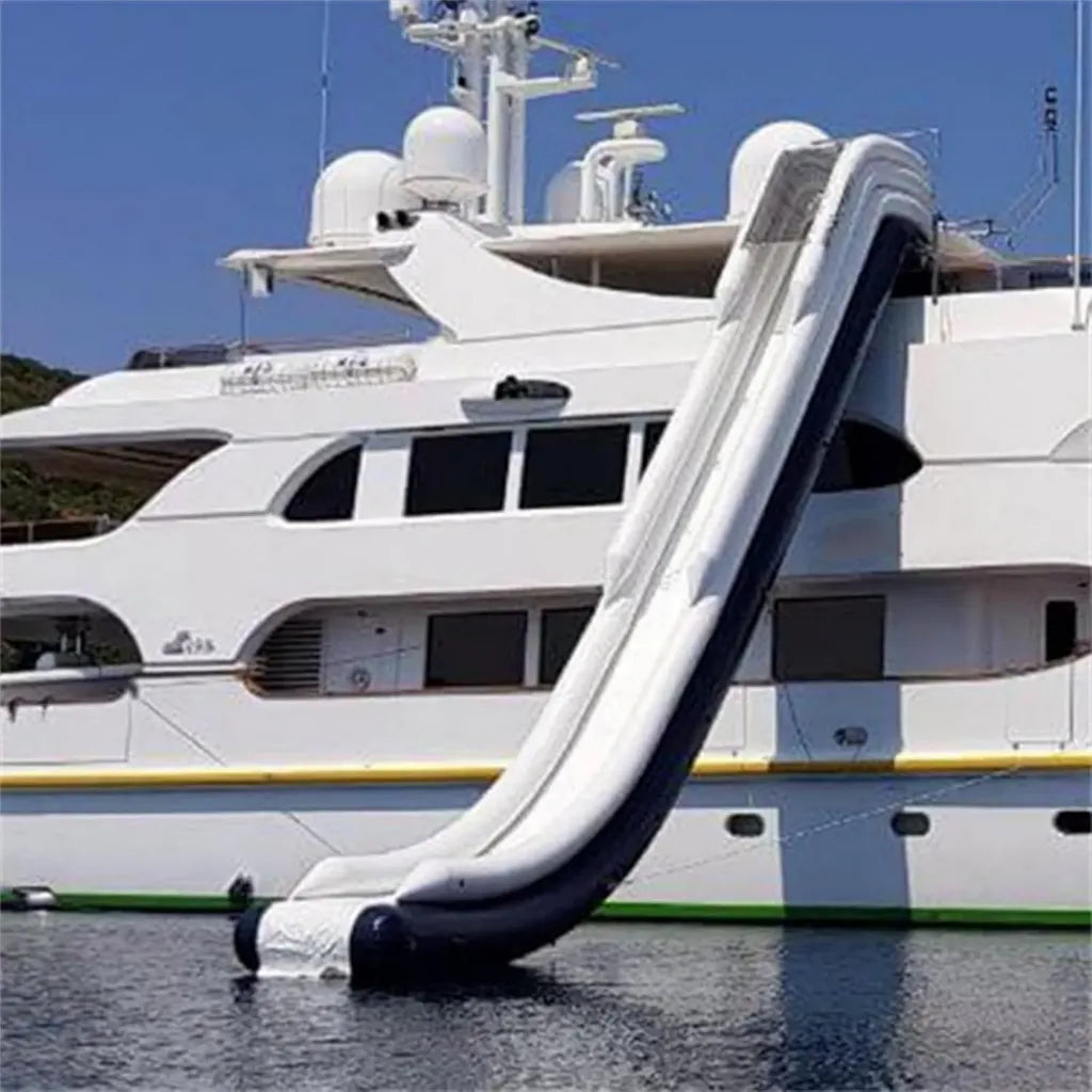 Scivolo Gonfiabile per Yacht con Rete Protettiva ad Alta Resistenza