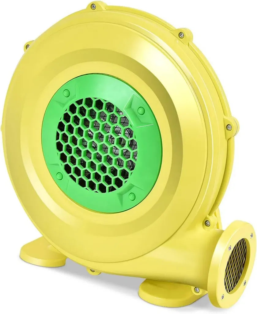Ventilatore Elettrico Giallo per Castelli Gonfiabili 350W