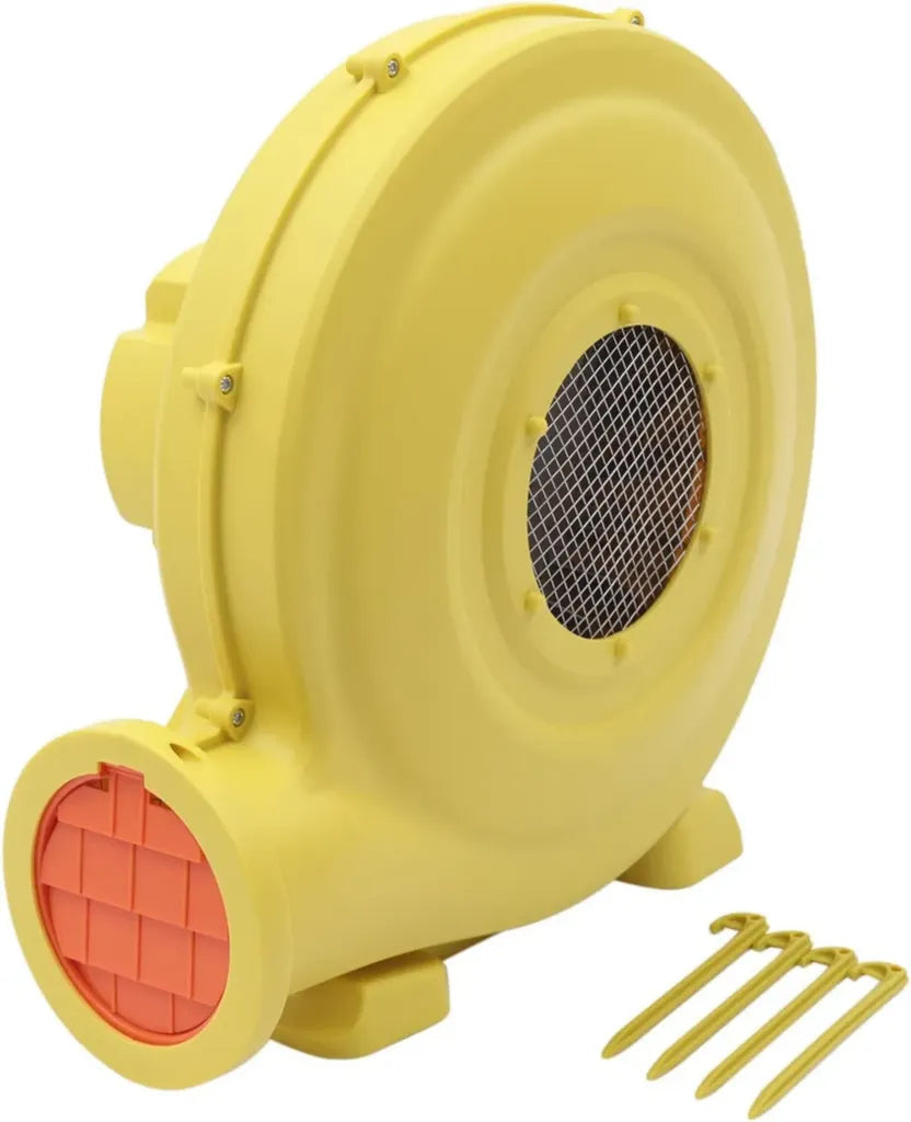 Soffiatore Elettrico 950W per Gonfiabili, Manico e Picchetti Inclusi