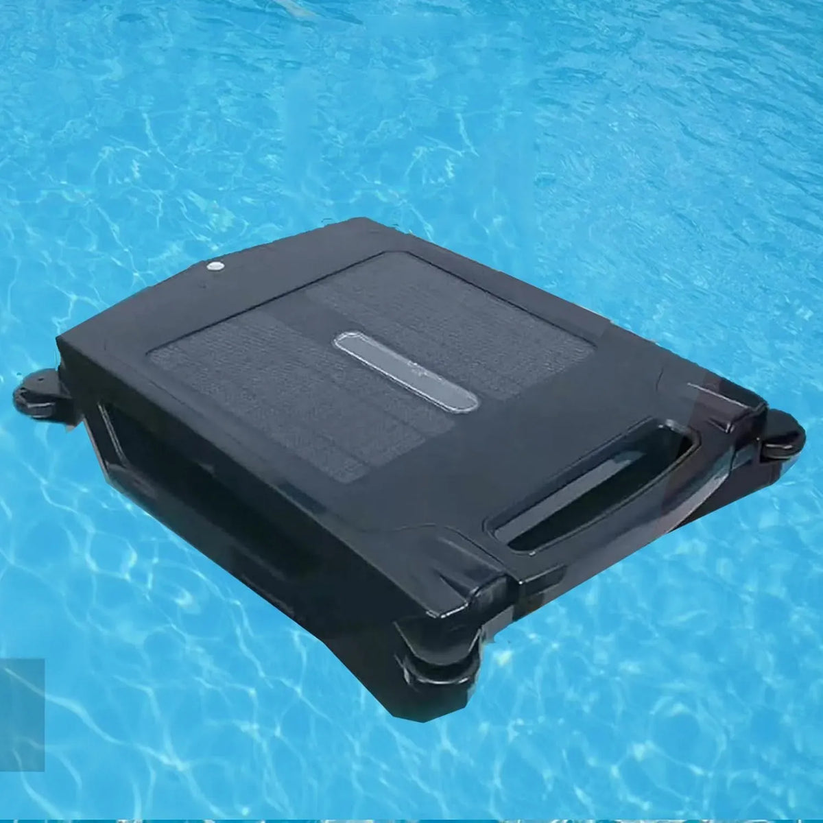 robot pulitore per piscina, senza fili, per piscine a energia solare