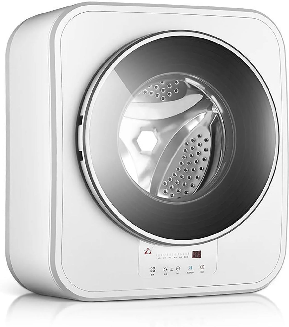Lavatrice, 3 kg, lavaggio rapido 15 minuti, capacità completamente automatica di 3 kg