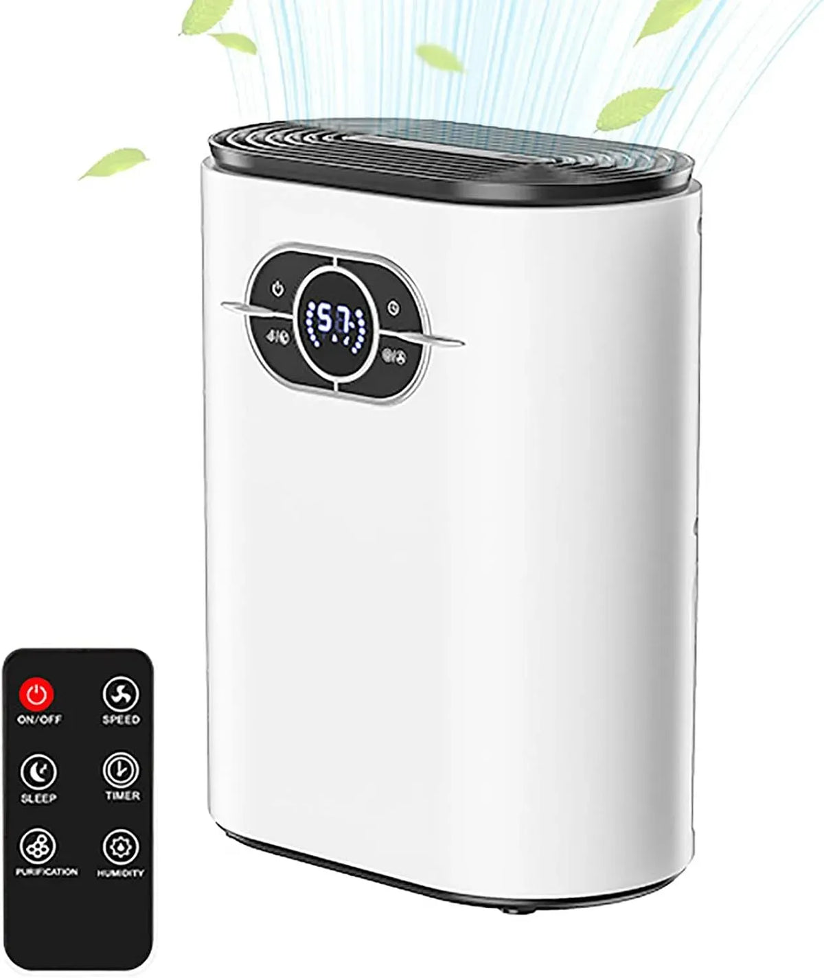 Deumidificatore, portatile, timer, timer e tubo di scarico
