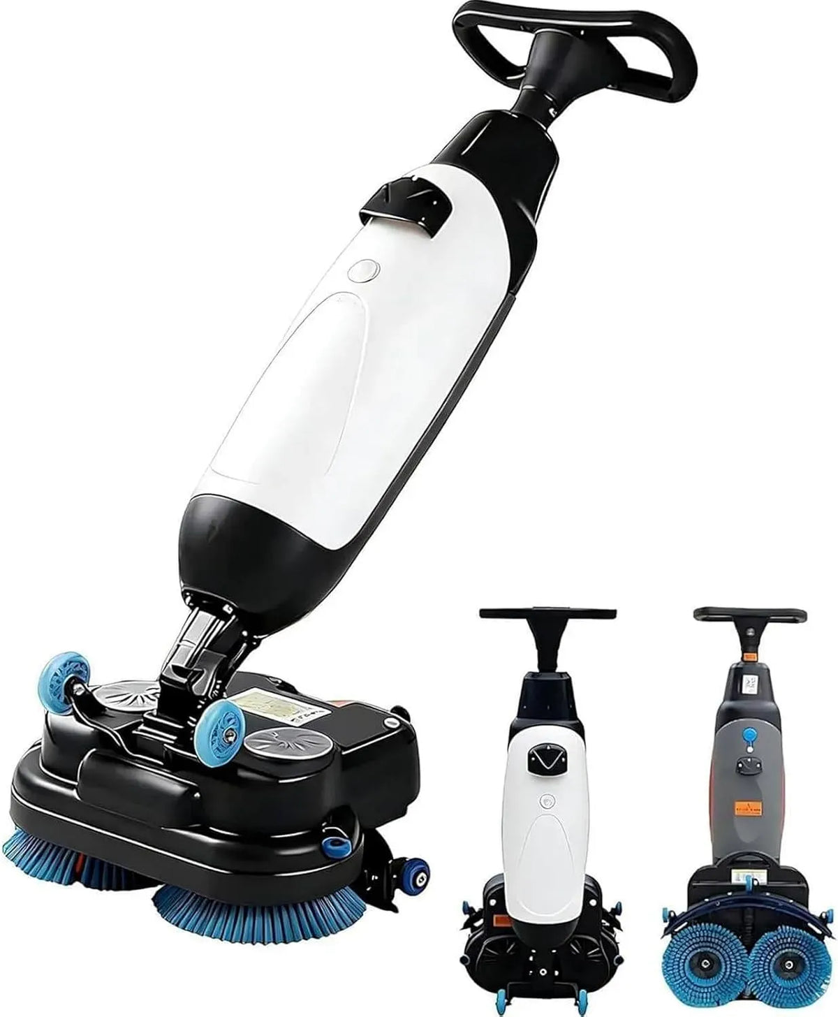 Lavasciuga White-15A, 43 cm, 24 V, lavatrice/asciugatrice, industriale, professionale, bianco, capacità di Pulizia di 1, ²/h, 1.115 m