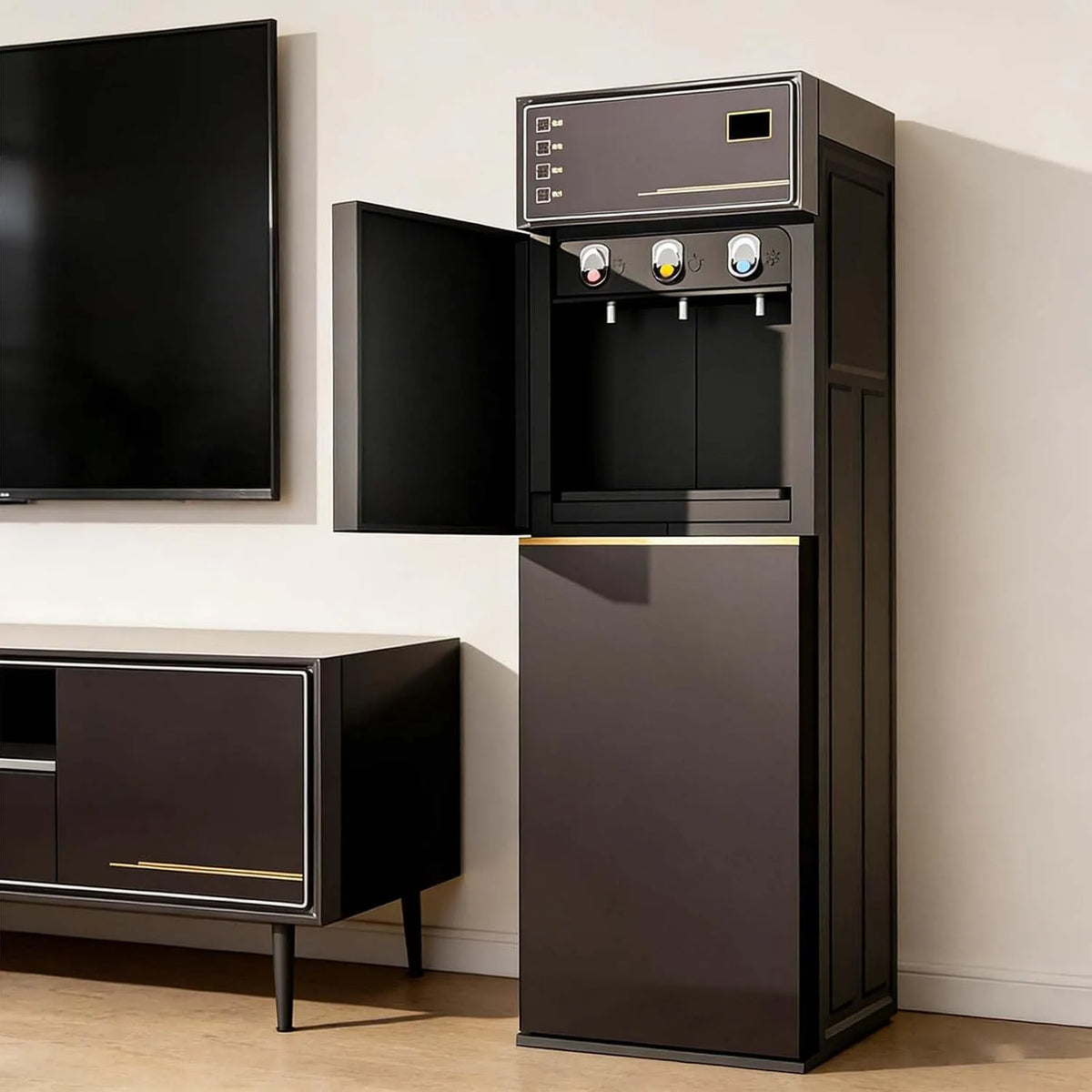 Dispenser, per Casa, Bar, Dispenser d'Acqua Calda E Fredda 3 in 1