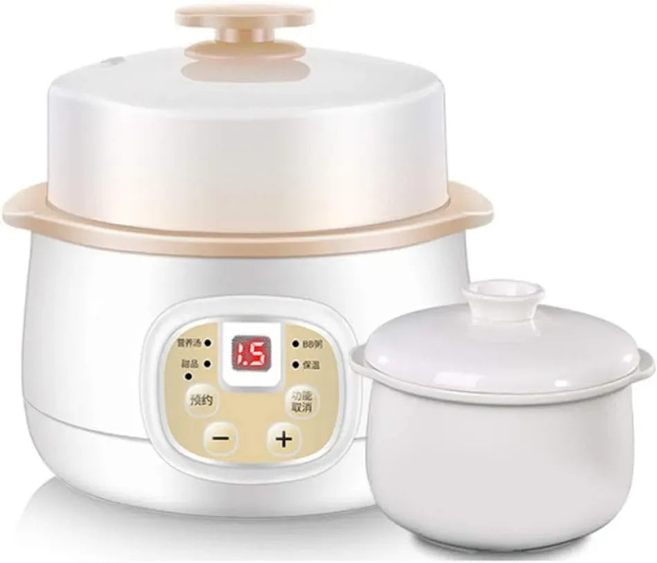 Pentola e padella, 0,8 L, timer, rimovibile, 1-2 Persone