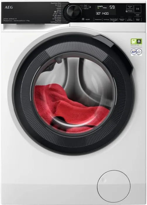 AEG LR8H114BY Lavatrice, 11 kg, bianco, lavabiancheria, Lavatrice Caricamento Frontale 11 kg 1400 Giri/min Bianco