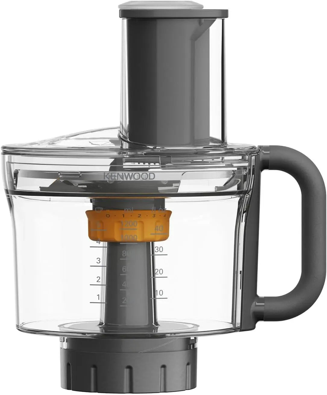 Kenwood KAH65.000PL Accessorio per elettrodomestico, 1.2 L, argento, 5 Dischi da Taglio con Disco Regolabile per Affettare, Capacità 1