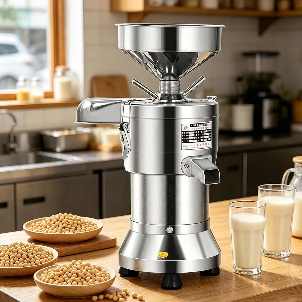 Macchina per latte, 25 kg, professionale, ristoranti, acciaio inox, per latte di soia