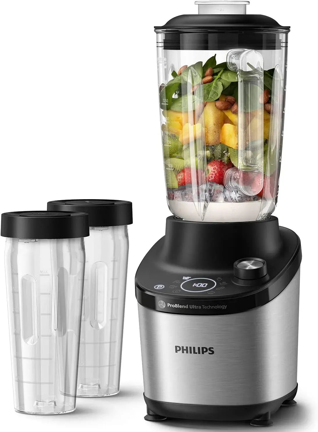 Philips Frullatore, 2 L, 1500 W, pannello IPS