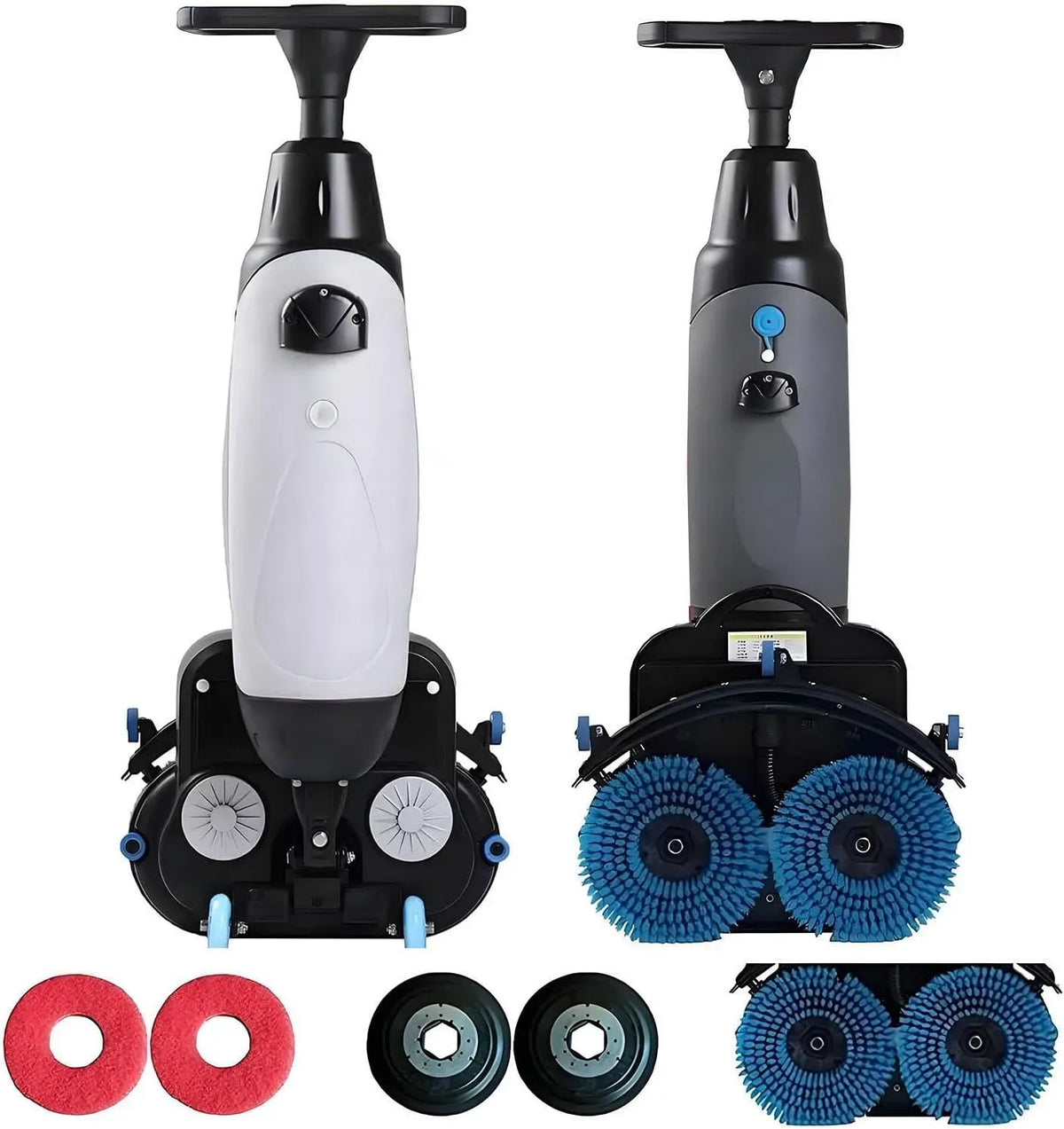 Lavasciuga, 45 cm, lavatrice/asciugatrice, professionale, bianco, Pulizia Profonda 360 Giri/min, 000 Piedi Quadrati/Ora, capacità di Pulizia 13