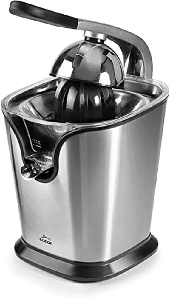 Lacor 69120- Spremiagrumi elettrico dotato di braccio, 120 W