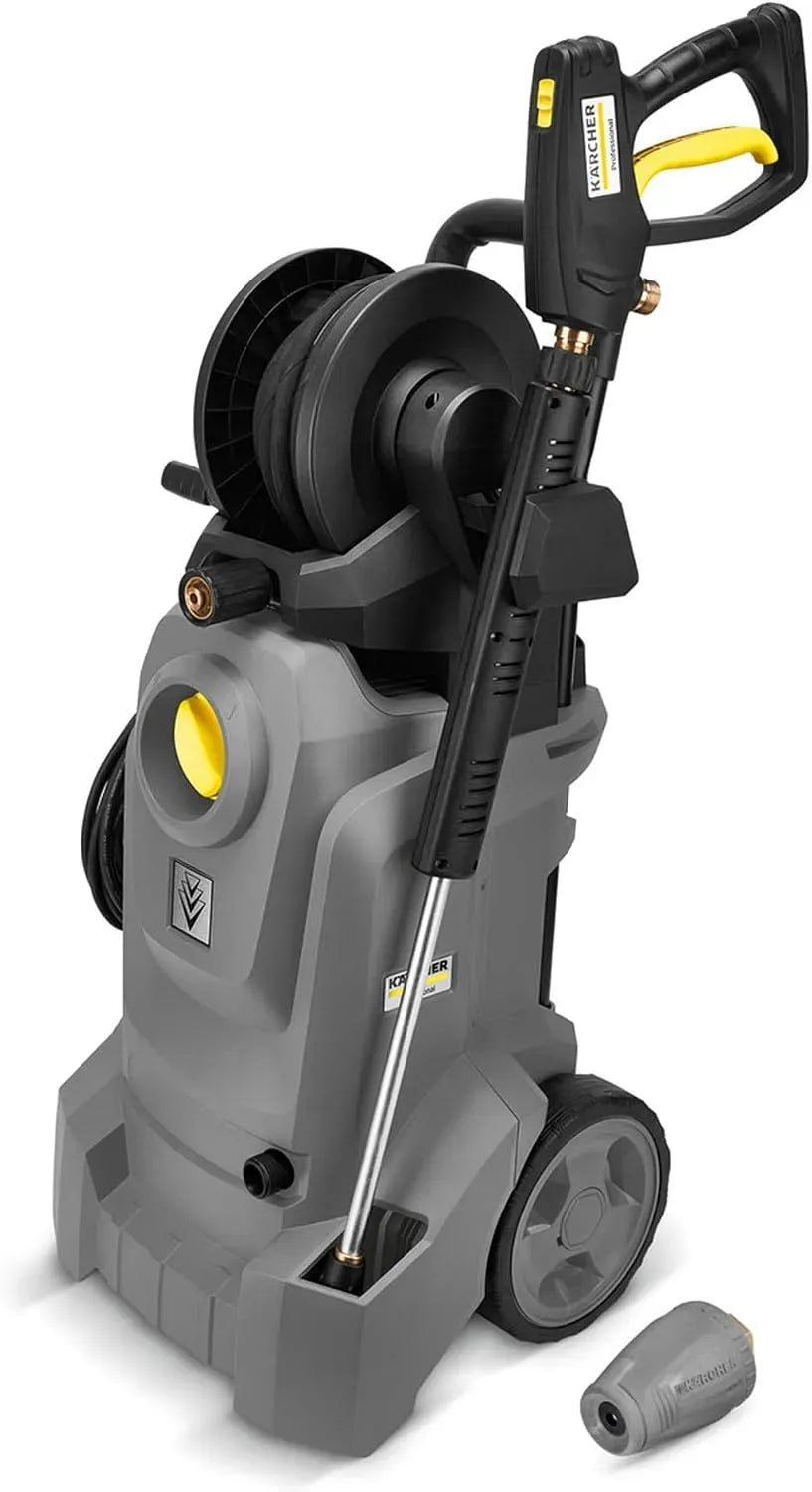 Kärcher HD 4 Idropulitrice, professionale, pressione di lavoro 100 bar, portata 00 l/h, tubo 8 m