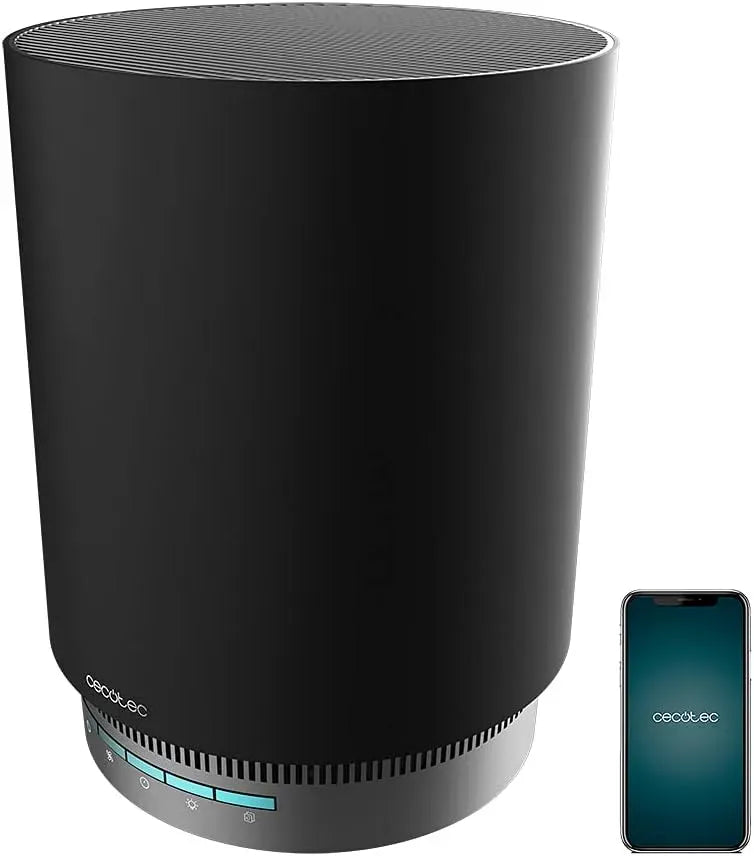 Cecotec Purificatore d'aria, 45 W, timer, Wi-Fi, 130 CADR, Copertura 40 m3, 4 Fasi di Filtraggio, Controllo Wi-Fi, Motore DC