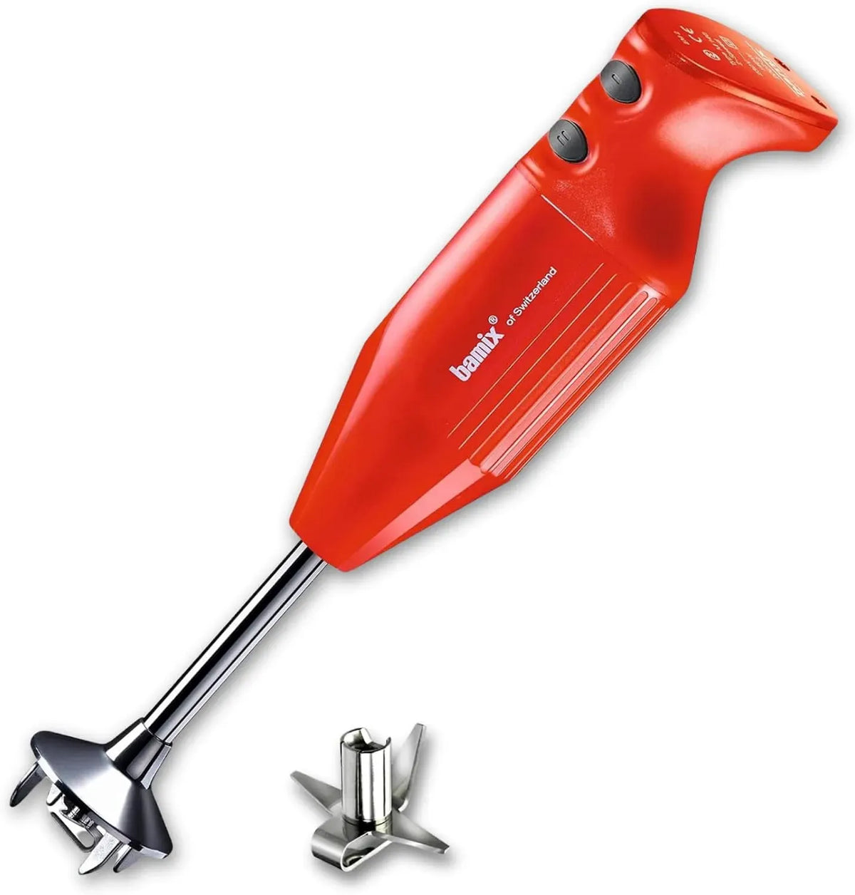 Frullatore M160, 160 W, acciaio inox, rosso, lama multiuso in acciaio inox, 2 velocità