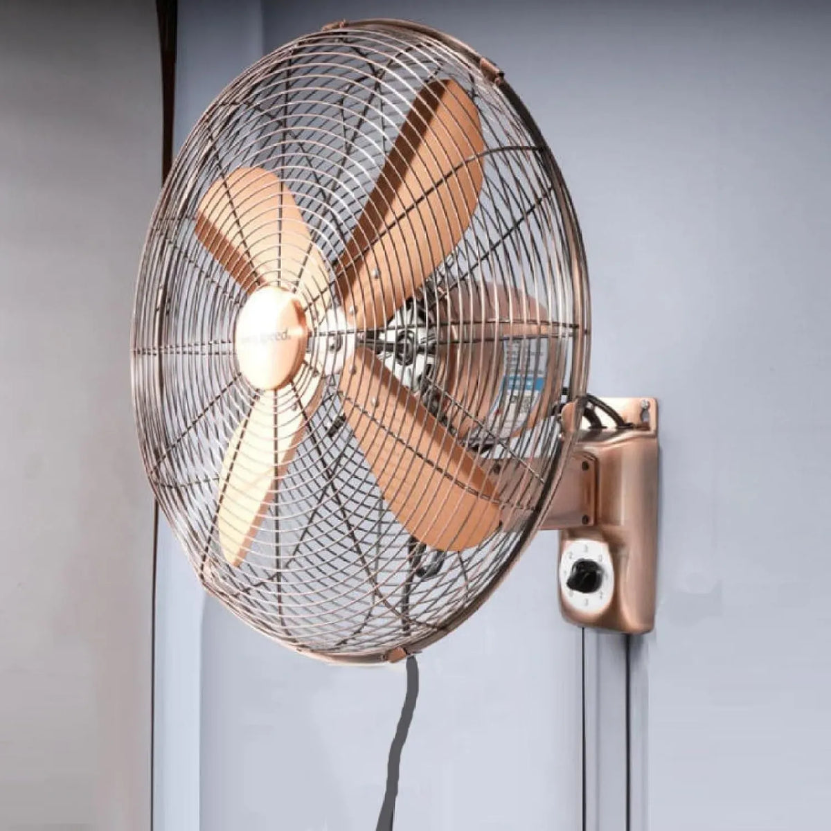 Ventilatore, industriale, 3 velocità, oscillazione, rosso, 18 inch