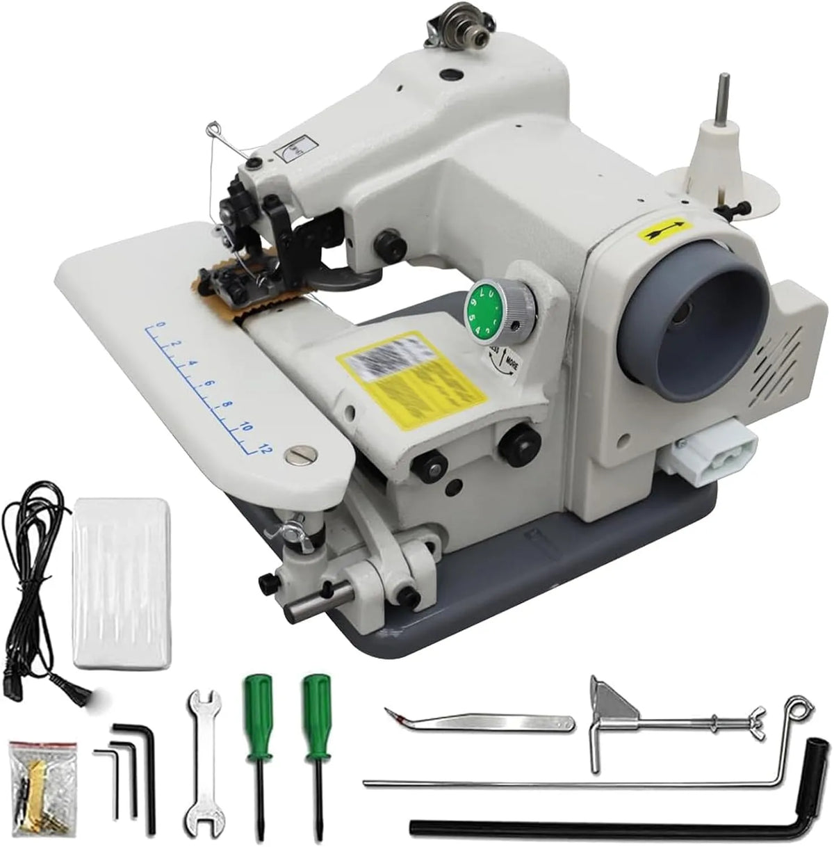 3-8mm Macchina per orlare, macchina da cucire, tavolo, macchina per cucito elettrica, 8 mm, per orlare a punto invisibile