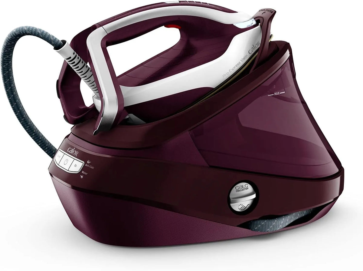 GV9810C0 Antialcare, Calor Pro Express Vision Centrale Vapore, Pressione di 8,3 bar, Flusso di vapore 180 g/min, Colpo di vapore 680 g/min, Luce Smart