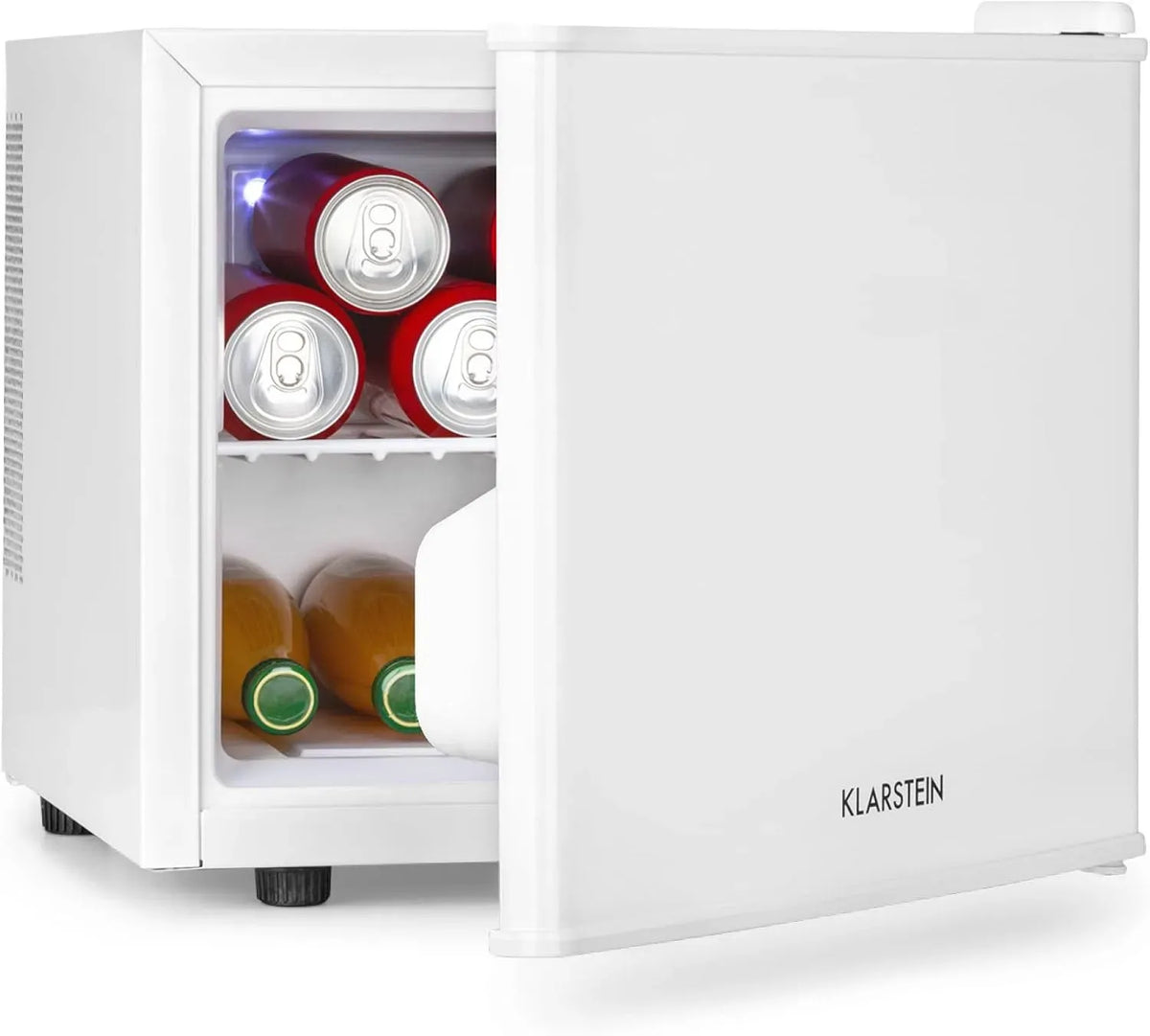 Klarstein Frigorifero, 17 L, 26 dB, 2 zone di temperatura, bianco, Minibar