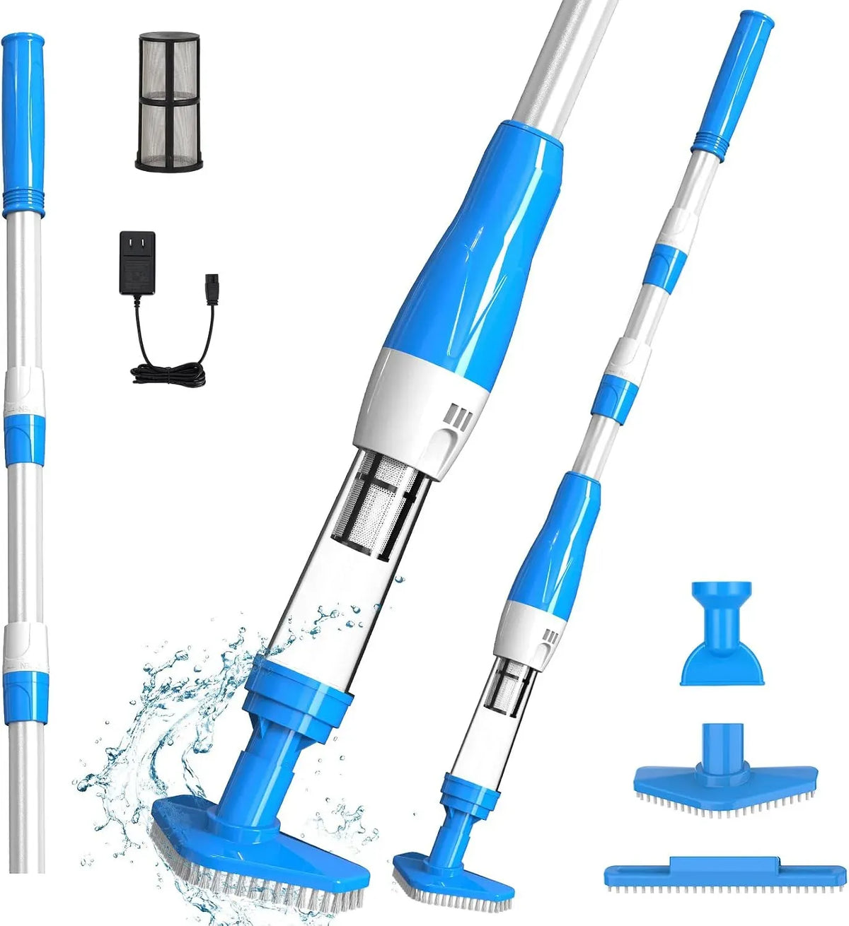 Aspirapolvere, aspiratore elettrico domestico, pulitore per piscina, Aspirapolvere Piscina Senza Fili