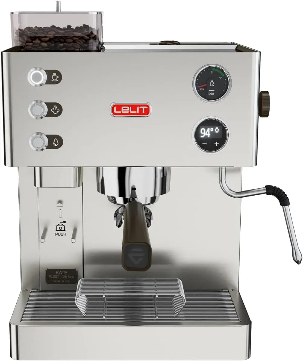 Montalatte PL82T, cappuccinatore, acciaio inox, Acciaio Inossidabile Spazzolato, Display LCC per il Controllo dei Parametri