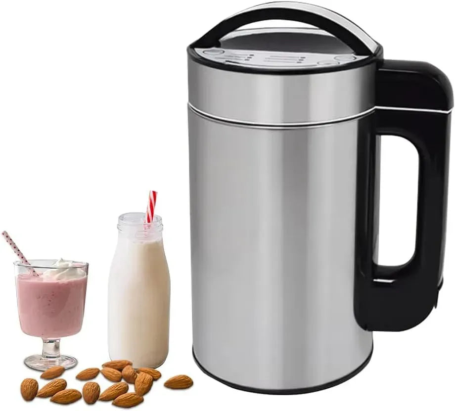 Macchina per preparare, Macchina per Latte, Filtro, 1,5 L, 800 W, acciaio inox, per Latte vegetale 800W