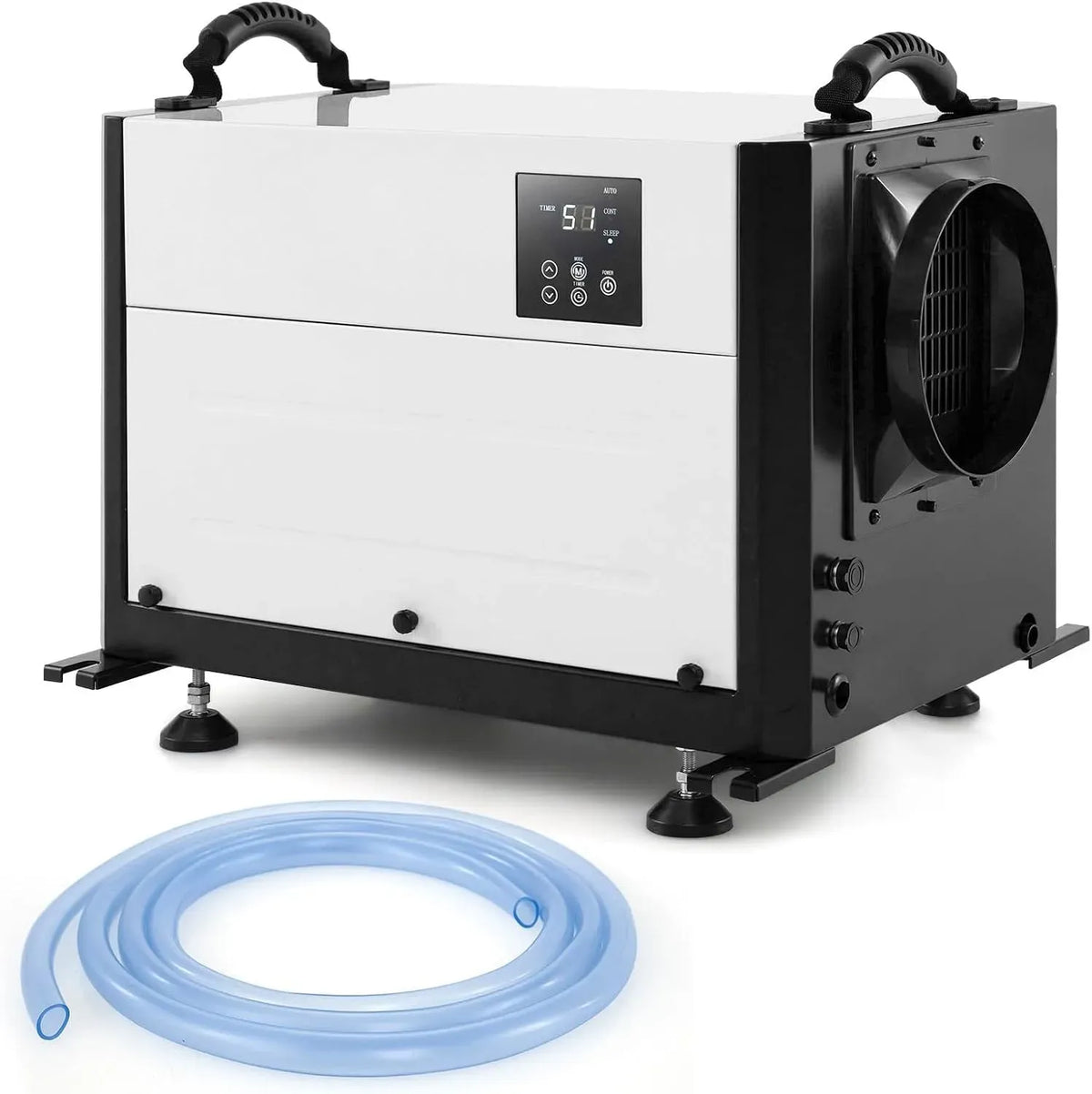 Deumidificatore RELAX4LIFE 59L/J, timer, professionale, bianco