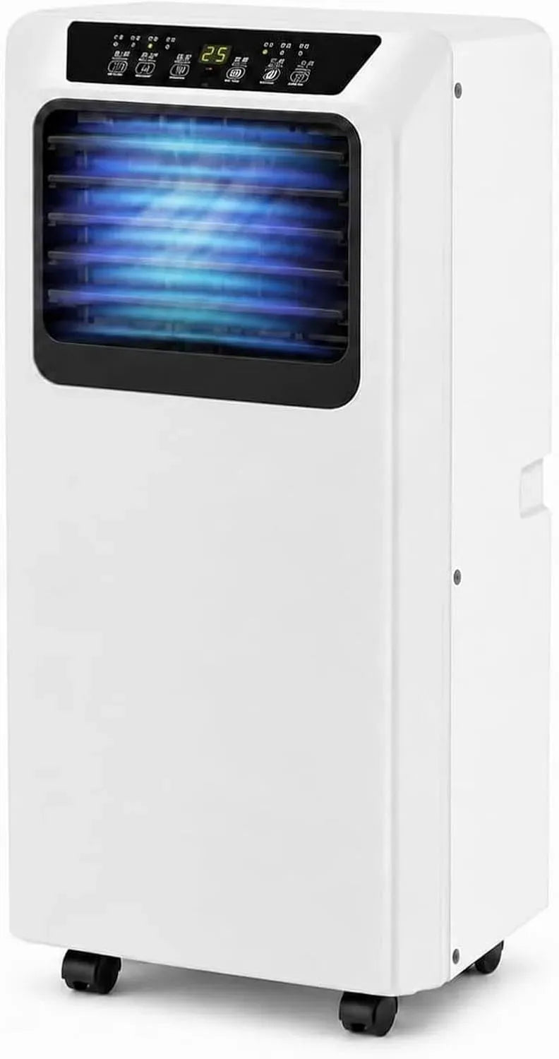 Condizionatore BTU 2 2-in-1, 49 dB, portatile, Funzionamento Silenzioso 36-49 Db, Ideale PE