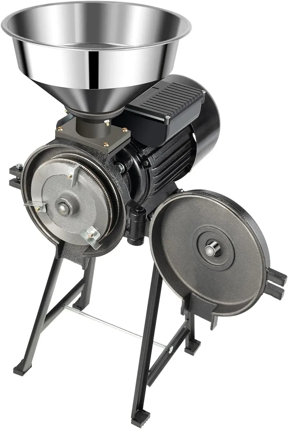 1400r/m Mulino, macinatore elettrico, 1500 W, professionale, acciaio inox, per cereali