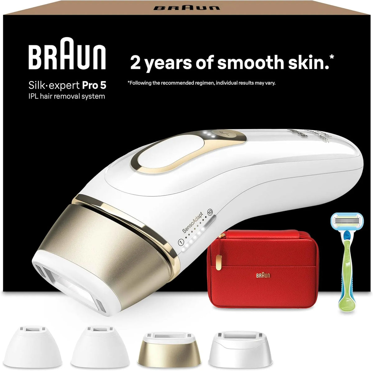 Braun PL5382 epilatore elettrico, Pro, Silk·Expert Pro 5 Epilatore Luce Pulsata