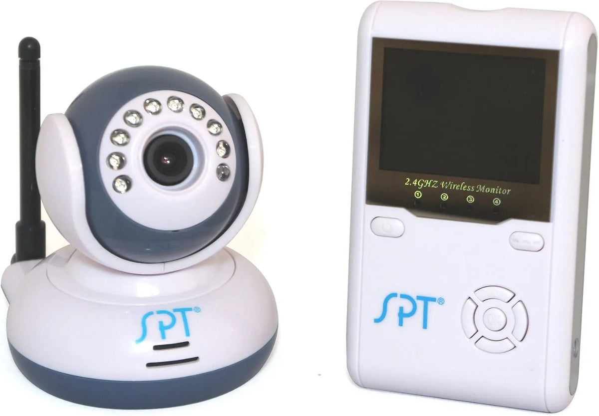 Monitor, SPT, bianco, schermo per PC, monitor video per bambini, Kit baby monitor digitale wireless