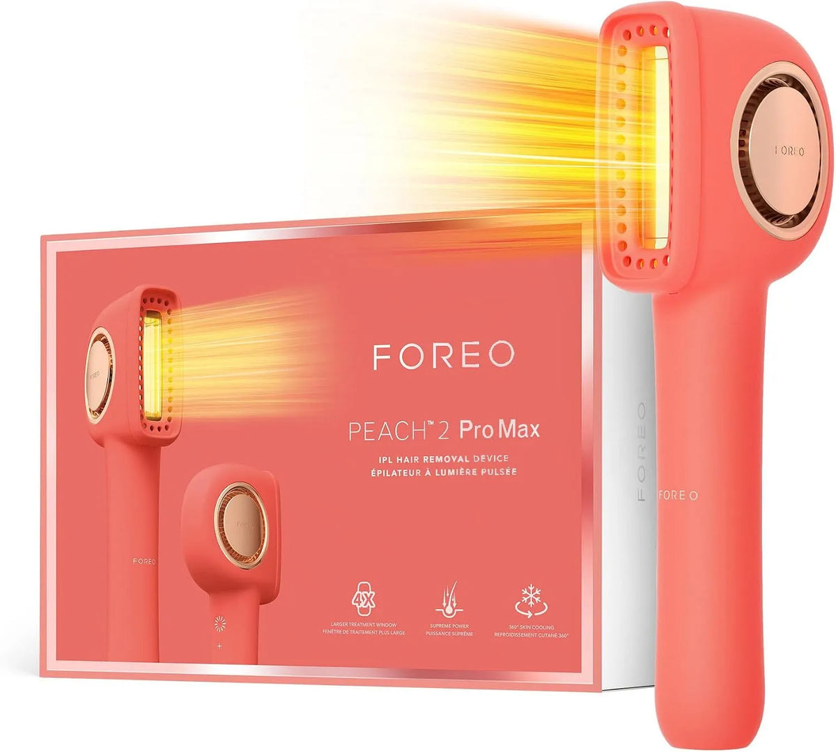 PEACH 2 Dispositivo, FOREO PEACH, Pro, 2 Pro Max Dispositivo IPL