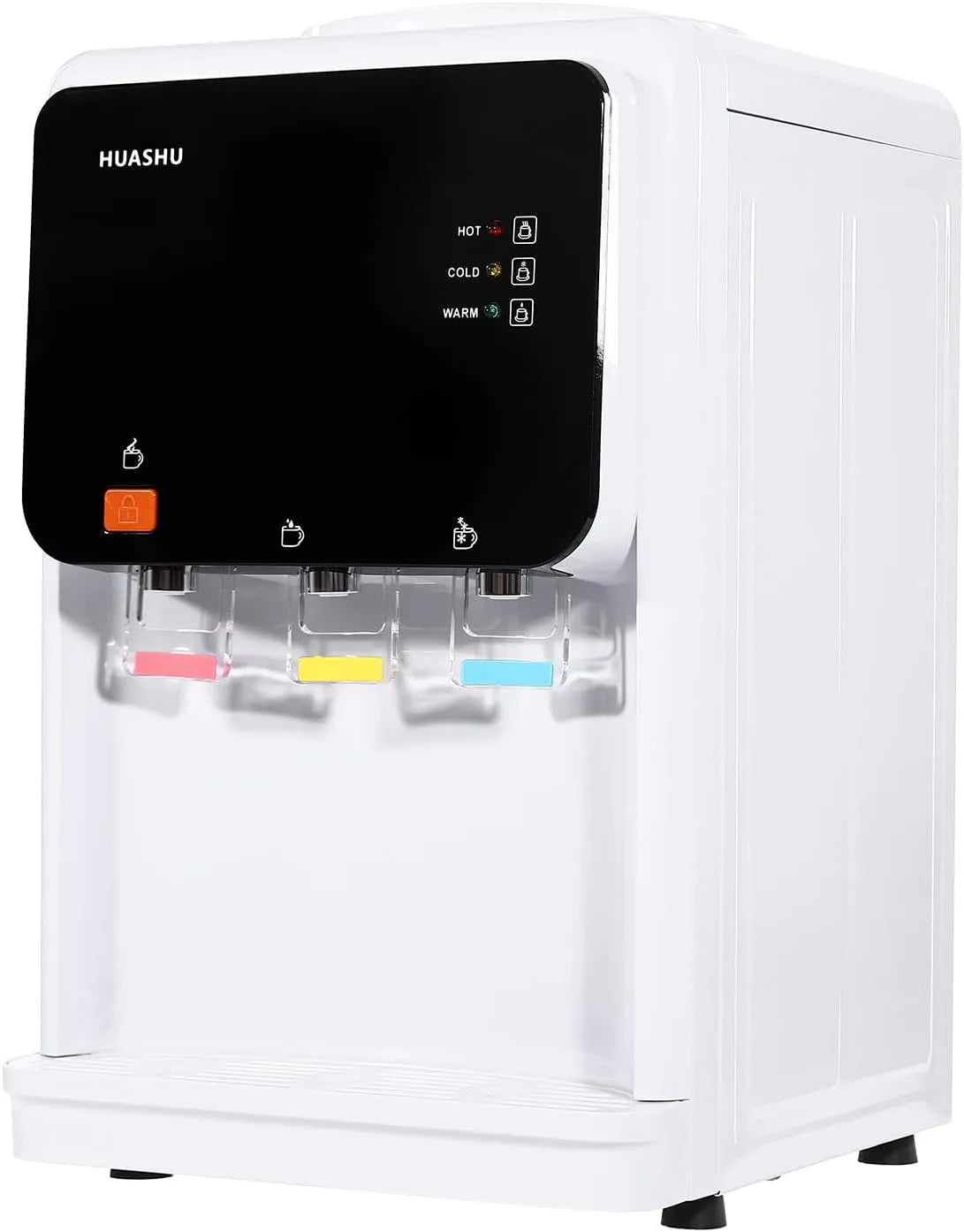 Distributore, Tavolo, 18,9 L, 500 W, bianco, per Secchio d'acqua da 4