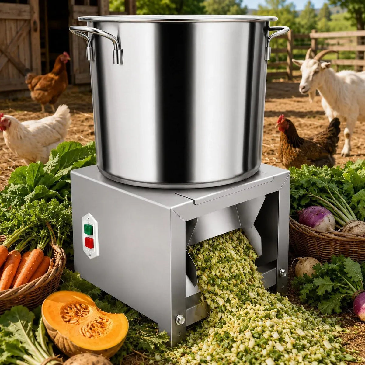 Robot da cucina, 1000 W, professionale, acciaio inox