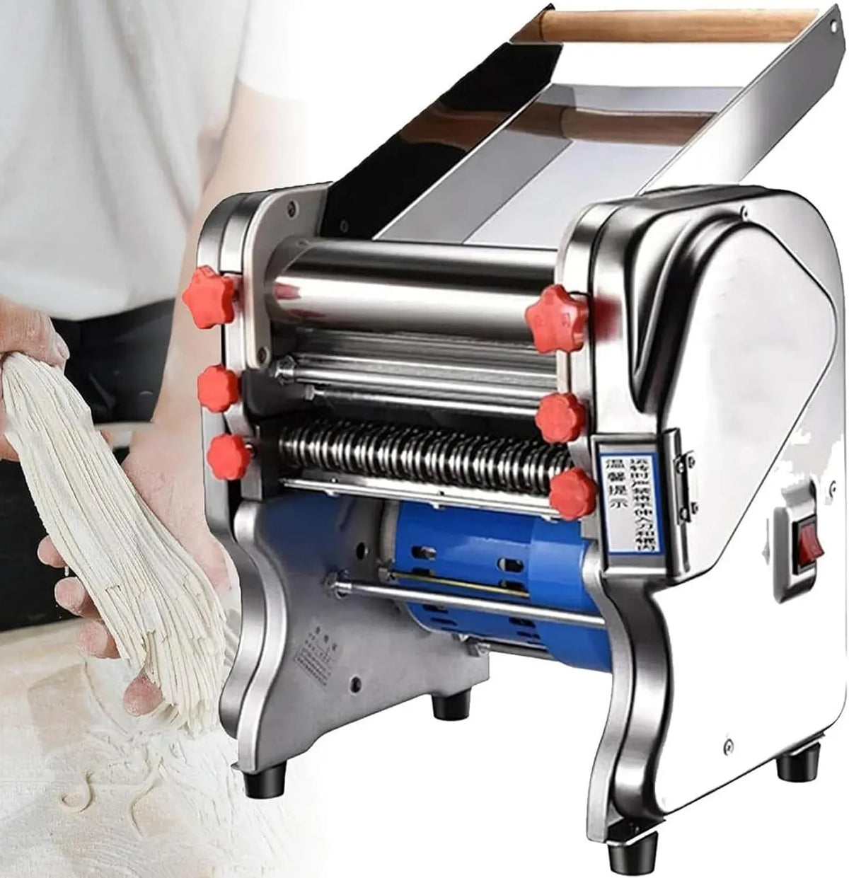Macchina per pasta, 550 W, macchina per tagliatelle, professionale