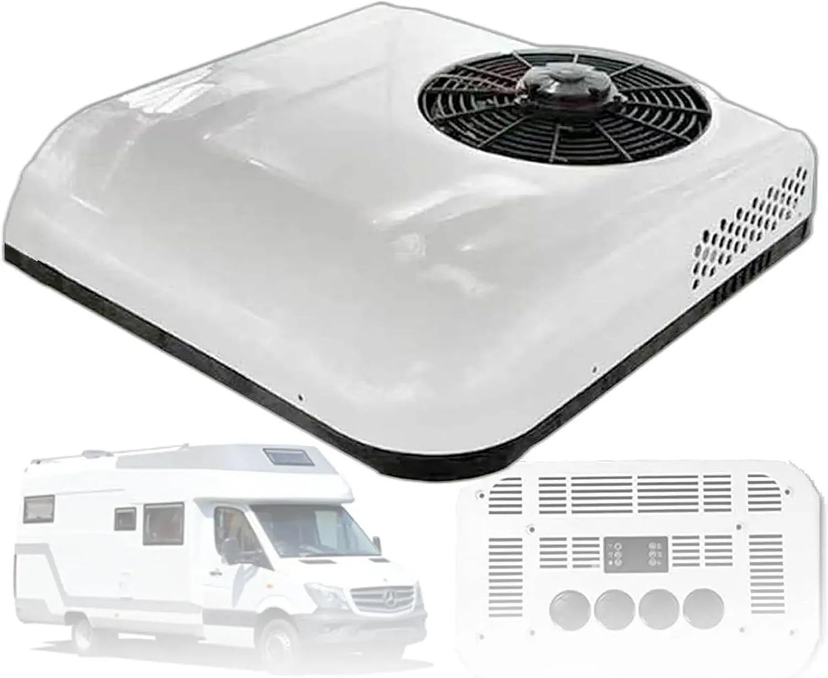 Condizionatore 12V/24V White-24V, 12 V, bianco