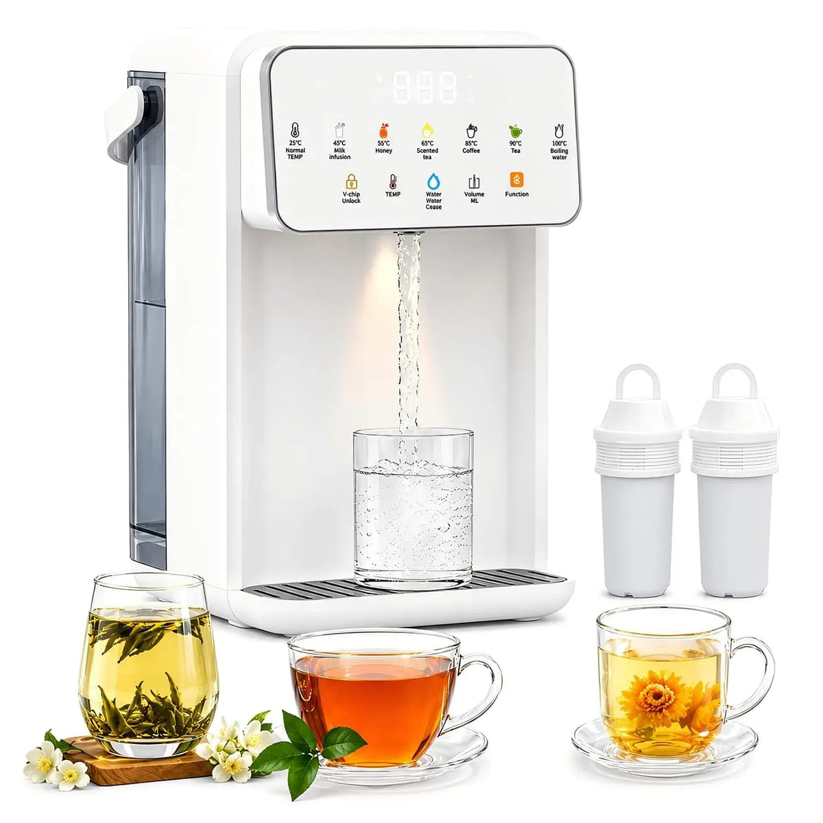 Dispenser, erogatore di acqua calda, 3,5 L, 7 Livelli, per Tè & Ufficio