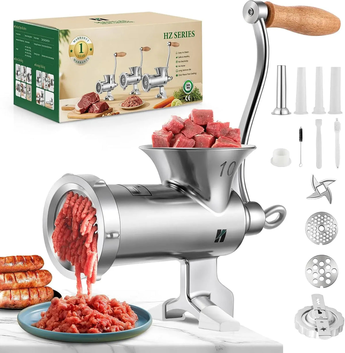 Accessorio per elettrodomestico, acciaio inox