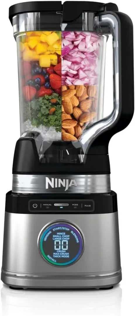 Ninja TB201EU Frullatore, 1200 W, nero, mixer da cucina, Frullatore Detect Power Pro