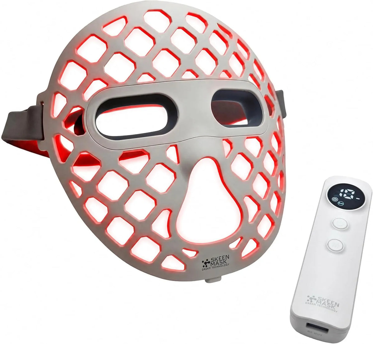 Maschera LED viso in silicone liquido, Mask, 54 led ad alta intensità, SKEEN Mask