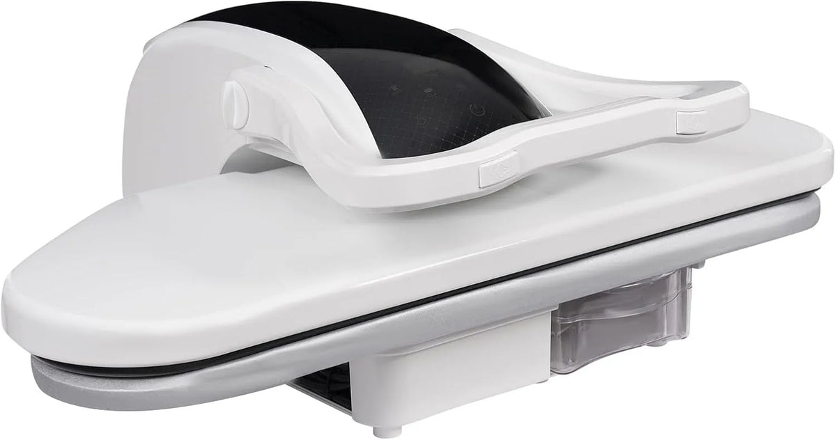 piastra, pressa, pressa da stiro a vapore, 35,8 pollici, 1 L, 2200 W, 5 programmi, ampio serbatoio, funzione riscaldante