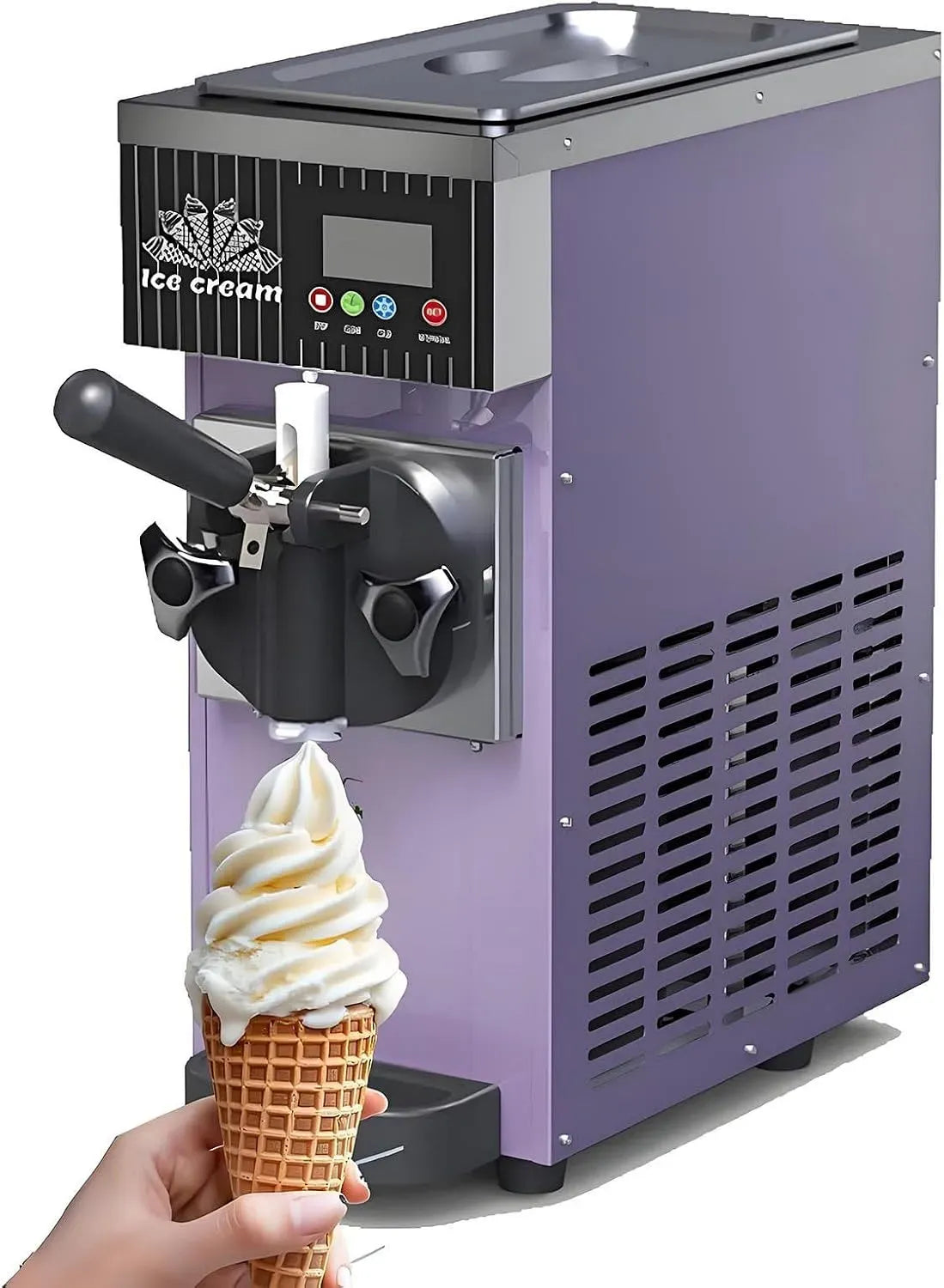 macchina per gelato e sorbetto, display LCD, professionale, ristoranti, per Snack Bar Ristorante Purple