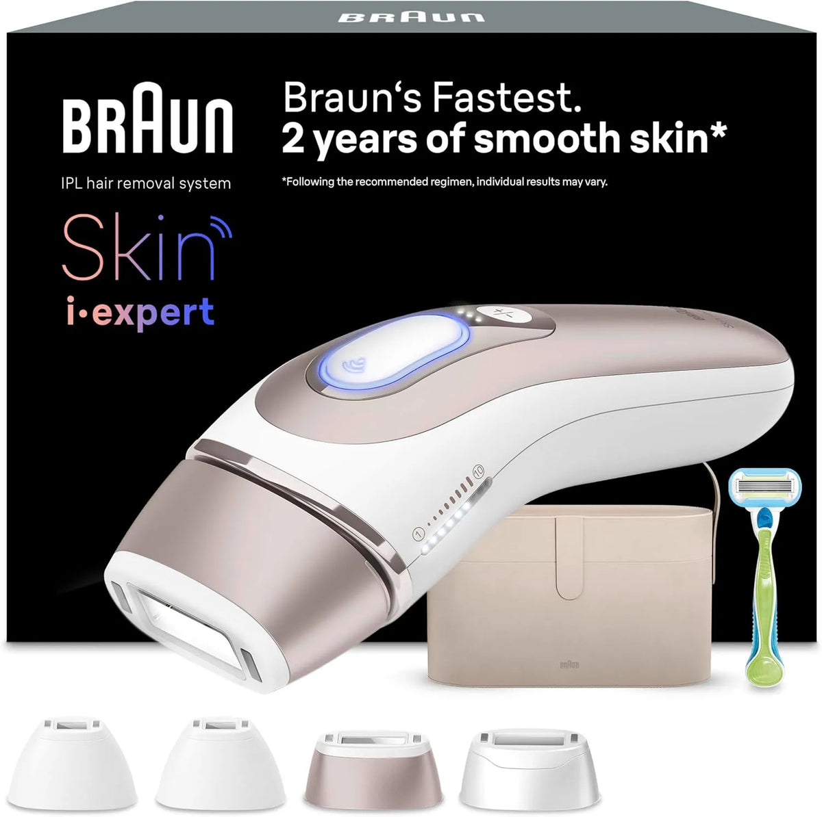 Braun Pl7387 epilatore elettrico, Smart, Skin I·Expert Epilatore Luce Pulsata Smart