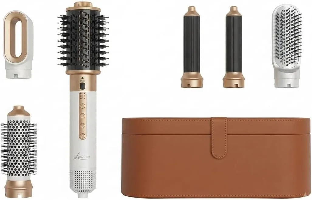 Spazzola, bianco, per Ricci Liscio e Volume, Air Styler 6 in 1