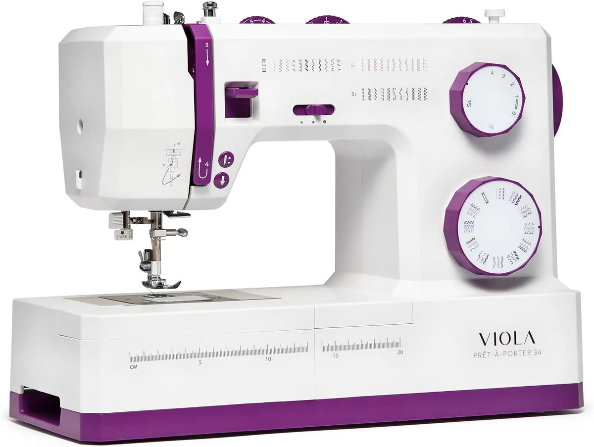 Macchina da Cucire, Servomotore, macchina per cucito elettrica, per Tessuti Pesanti, VIOLA
